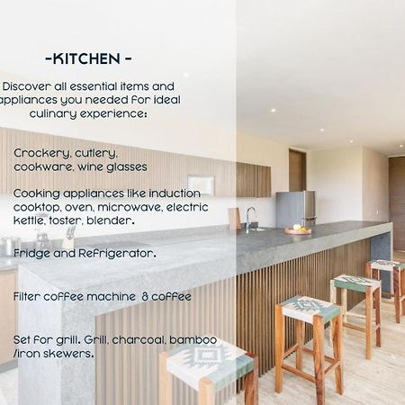 Extraordinary 2Br Apartment In Fully Equipped Hotel In Tulum Exteriör bild