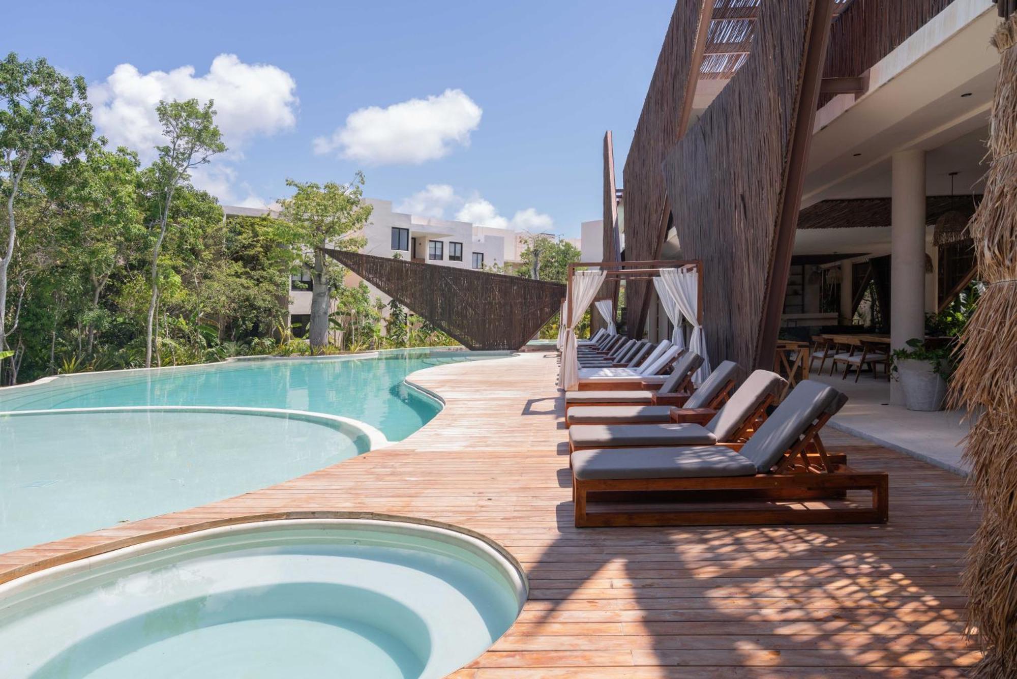 Extraordinary 2Br Apartment In Fully Equipped Hotel In Tulum Exteriör bild