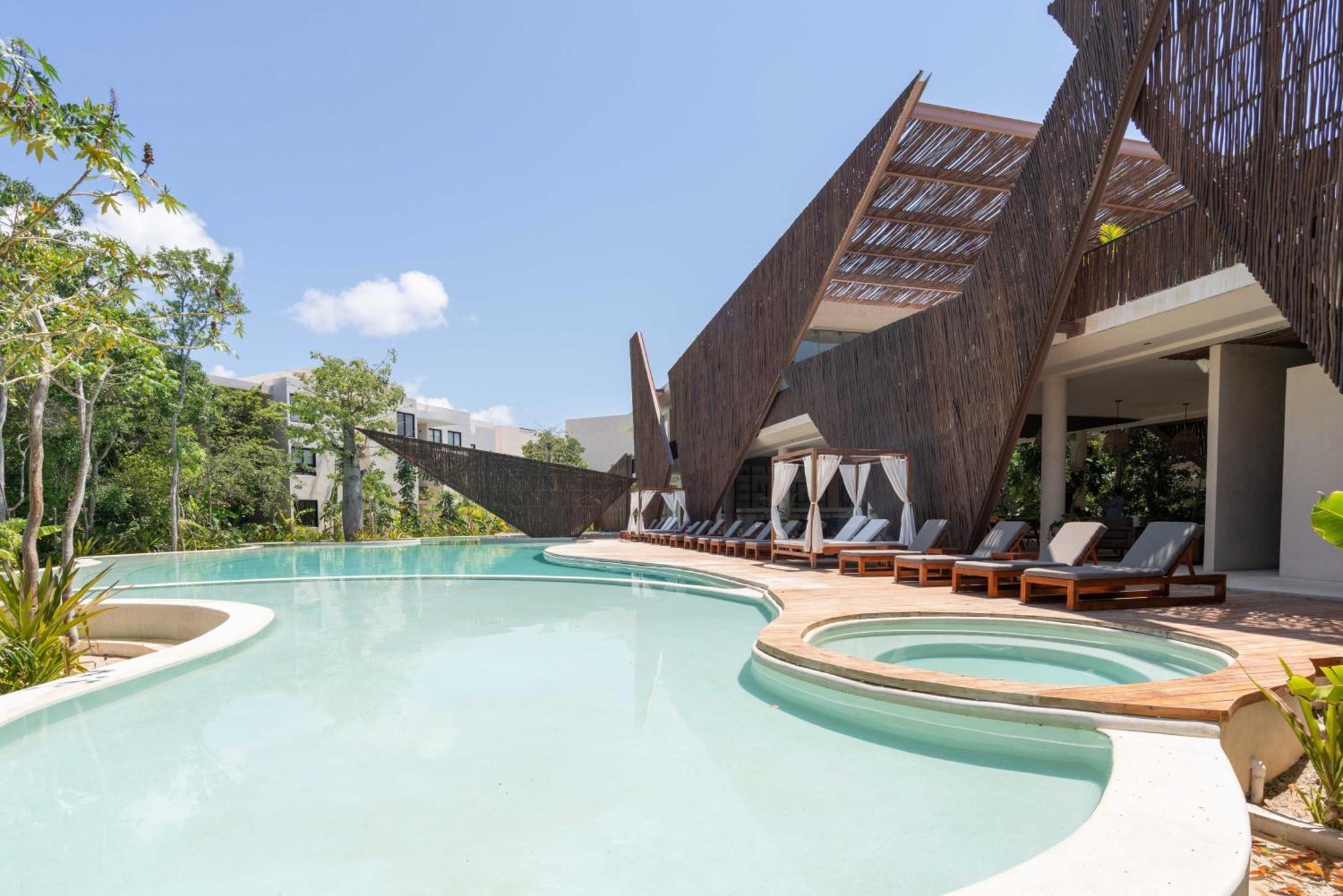 Extraordinary 2Br Apartment In Fully Equipped Hotel In Tulum Exteriör bild