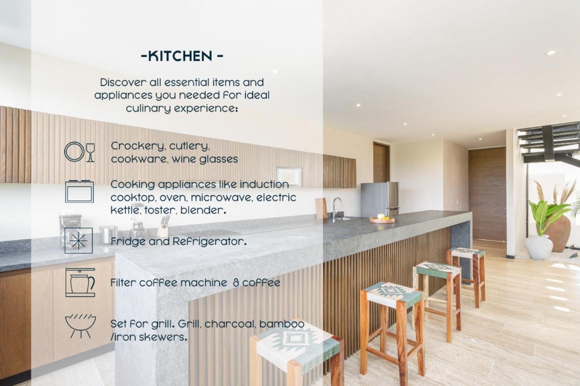 Extraordinary 2Br Apartment In Fully Equipped Hotel In Tulum Exteriör bild